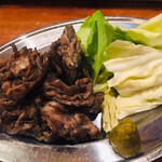 宮崎Tori・Sake とりえもん - 鶏ハラミの炭火焼 680円