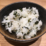 瓦.Tokyo 神田Y-STYLE - サービスのわかめごはん