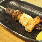 Yakitori Semmon Ginneko - 美唄風もつ焼き（裏メニュー）