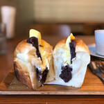 タロ コーヒー - あんバタートースト