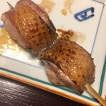 鳥田中 - 鶏豆腐を食べたらソリレス　炊いた鶏のあとに焼いた鶏がいただける満漢全席スタイルです