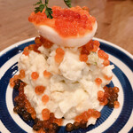 カフェ パルランテ - イクラとポテトサラダ