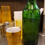 めん屋 桔梗 - ビンビール