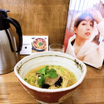 きくや - 真鯛とお茶出汁の雫SOBA〜鯛飯付き〜狭山ヶ丘鈴ノ木自家製麺使用〜田中みな実と共にw