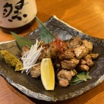 海月 - 地鶏もも肉炭火焼き