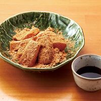 自家製わらびもち　～黒みつと～