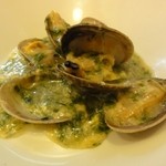 中国麺飯 勇 - 大アサリのり餡かけ。