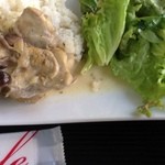 UTカフェ・ベルトレ・ルージュ - 鶏肉のフリカッセ