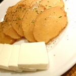 バーバー東京 - 秋田産いぶりがっことクリームチーズ ¥650