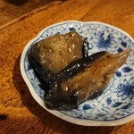 バーバー東京 - お通し（ナス）
