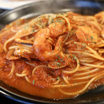 pasta家 - 漁師風トマトソース（麺1.5倍）