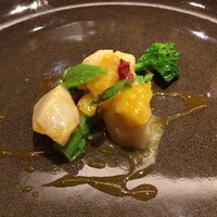 クッチーナ イタリアーナ アメリア - ホタテのオレンジソース