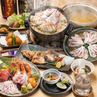 最高級のどぐろ尽くしのコースは12,100円(税込)～
