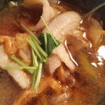 久兵衛屋 - 黒豚つけ汁うどん つけ汁