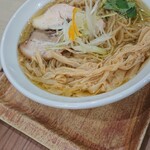 鶏蕎麦かかし - 鶏塩蕎麦