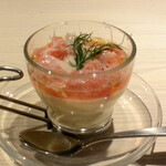 味勧屋 - トマトの茶碗蒸し