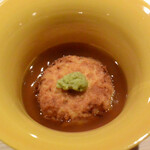 味勧屋 - 鱧と玉葱のひろうす