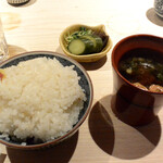 味勧屋 - ご飯・汁物・香の物