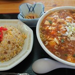 ラーメン武蔵 - マーボー＆チャーハン