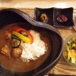 お食事処 ぱるすびーと - カレーセット 850円(税込)