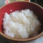 浜茶屋 - ・柔らかめのご飯