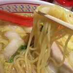 どうとんぼり神座 - 麺は存在感あります