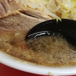 ラーメン二郎 - 最近のスープは神