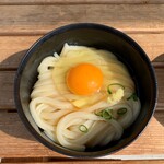 須崎食料品店 - うどん・温・小＋卵。230+40円