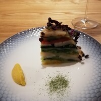 Point - 帆立と野菜のプレッセ