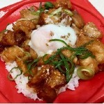 ライフ - 料理写真:やみつきチキン温玉丼
