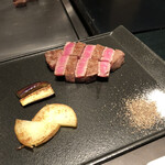 EZO TEPPAN W6 - 肉料理調理後 ミディアムレア