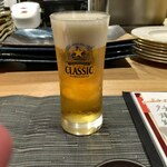 くろもんじ - 生ビール