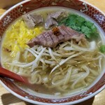 ラーメン巌哲 - 成吉思麺（ジンギスメン）