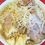 ラーメン二郎 - ラーメン小＋ニンニク多め