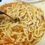 ラーメン二郎 - 赤酢投入～♪