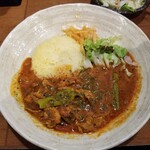 SPICY CURRY 魯珈 - 激辛！鶏せせりと獅子唐のタマリンドカレー