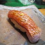 日本橋橘町　都寿司 - 金目鯛