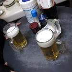 きらく - 最初はビ－ル！