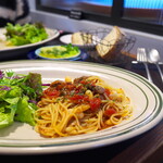 とろけるハンバーグ 福よし - ランチパスタ：仔羊と白インゲン豆のラグー