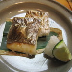 日本橋橘町　都寿司 - 太刀魚の塩焼き