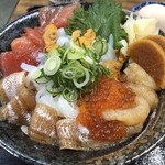 山芳亭 - ミックス丼