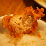 芙蓉麻婆麺 - 唐揚げ