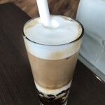 閒居賦 - 黒糖珍珠拿鐡(タピオカ アイスカフェラテ)