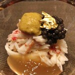 石垣吉田 - 越前蟹・キャビア・雲丹