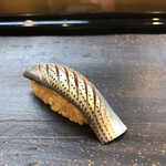 松寿司 - コハダ。相変わらず美しいビジュアル！