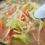 東宝食堂 - 手打ちみそラーメン　７５０円