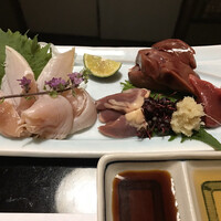 名古屋コーチン・旬菜 一鳳 金山本店 - 名古屋コーチン　お造り盛り合わせ