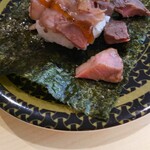 はま寿司 - 炙り肉・・・部位を忘れてしまいました(  ；∀；)