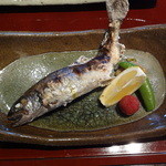 秀月 - 山女の塩焼き