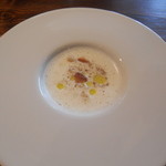 French Restaurant Plaisir - レンズ豆のスープ